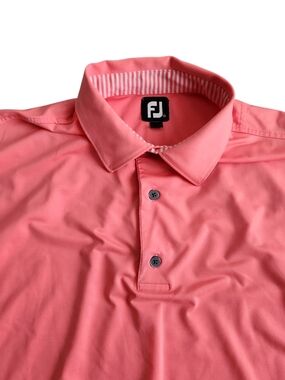 FootJoy Men’s Coral Pink Performance Polo